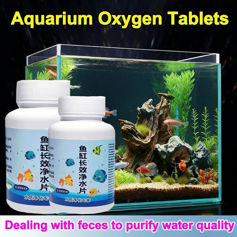 Water Purification Tablet - 강력한 수족관 산소 정제 냄새 제거제