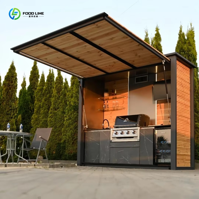 Camping Cooking Kitchen Set - 맞춤형 조립식 야외 정원 주방 캐비닛