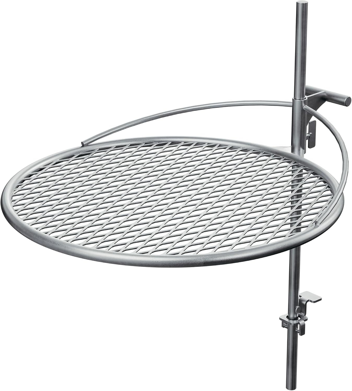 Camping Cooking Grate - 24인치 스테인리스 스틸 캠프파이어 그릴, 내구성