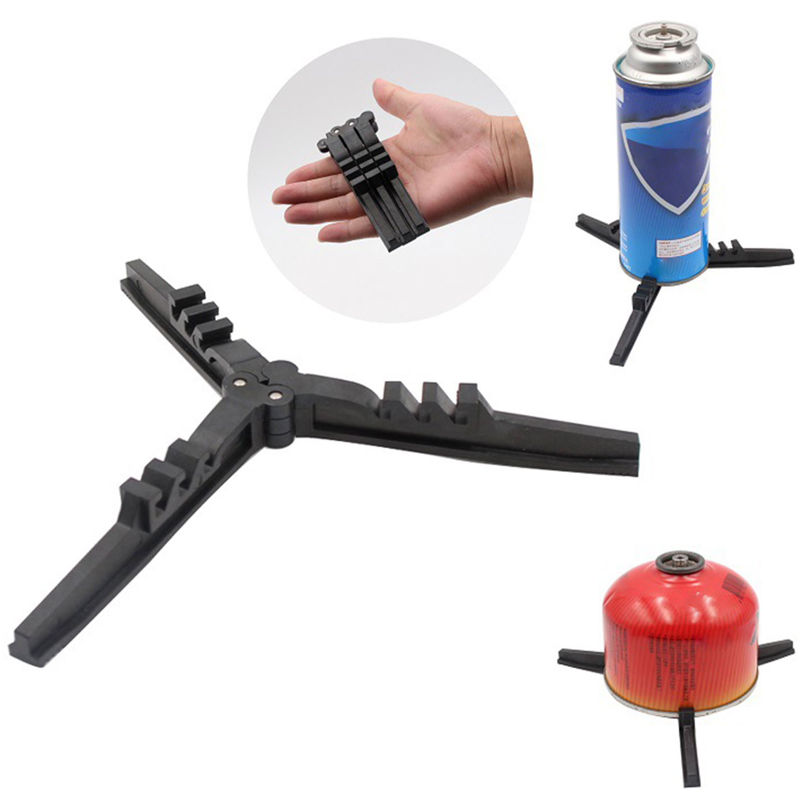 Camping Cooking Tripod - 야외 캠핑 가스통 스토브 베이스 홀더