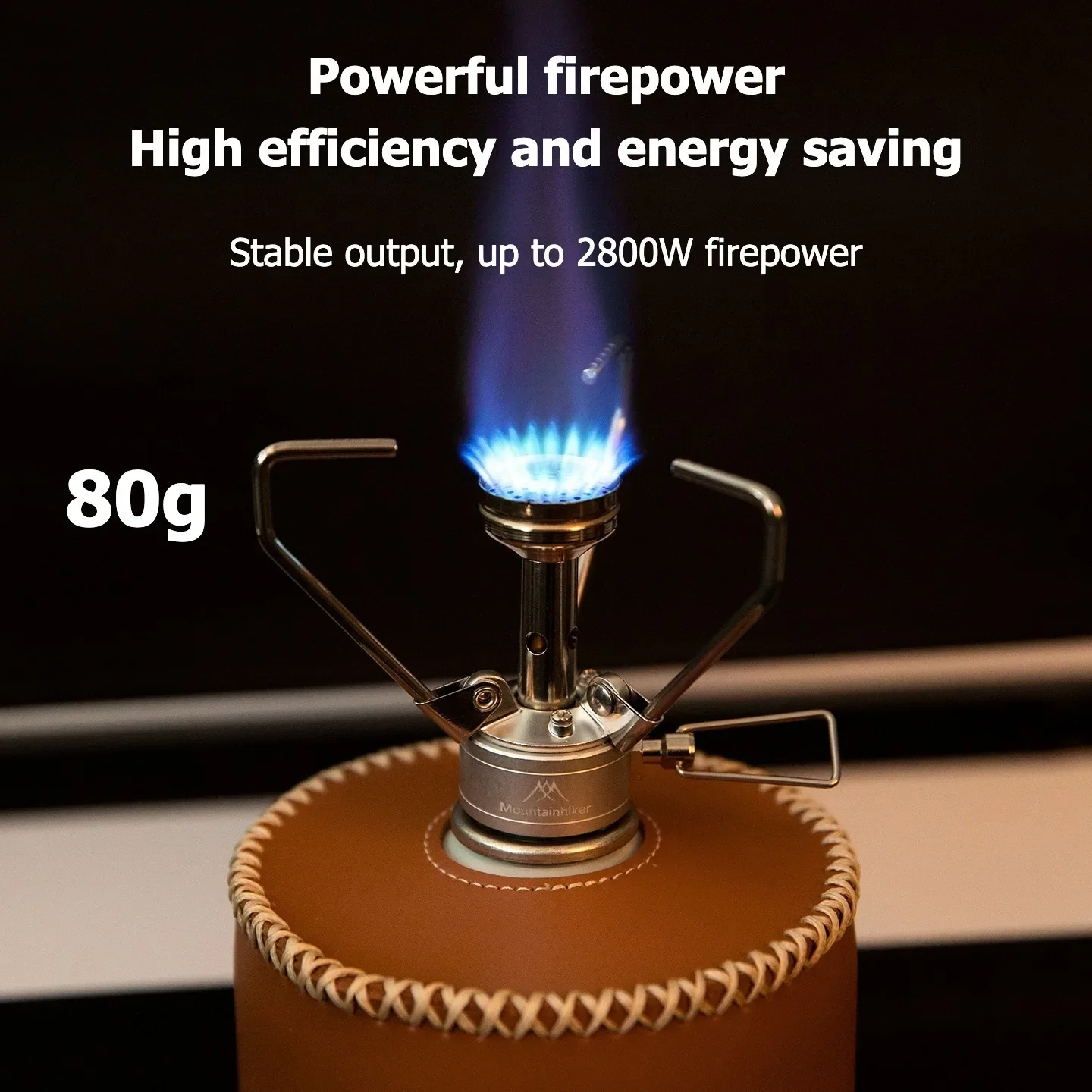 Camping Cooking Heater - 마운틴하이커 초경량 304 스테인리스 스틸 일체형