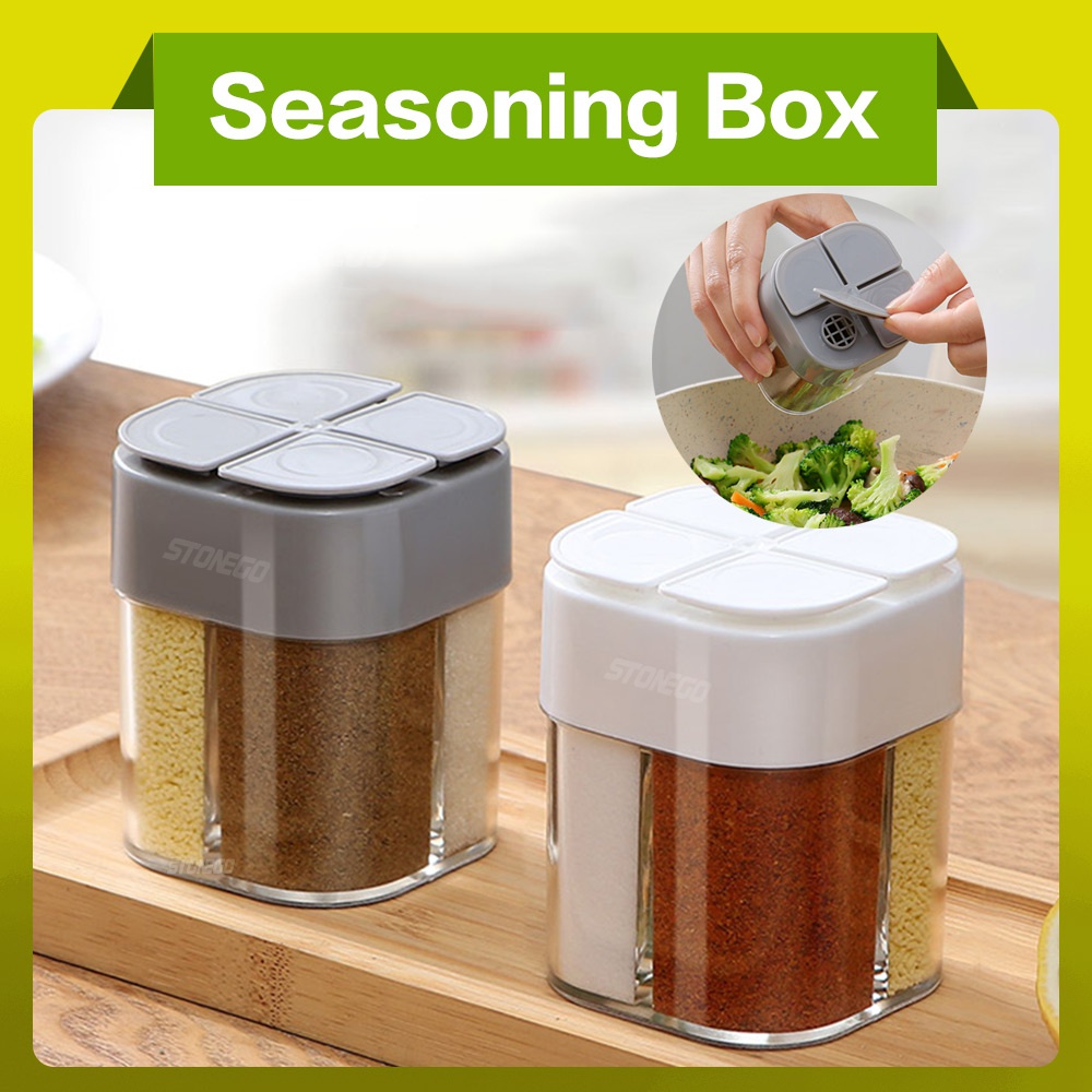 Camping Cooking Essentials - 4 in 1 플라스틱 디스펜서 캠핑용