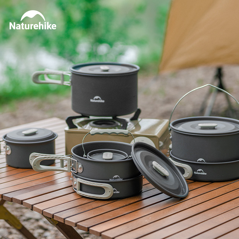 네이처하이크 캠핑 조리기구 키트 야외 요리 초경량 알루 - Quechua Camping Cooking Set 리뷰 및 가격