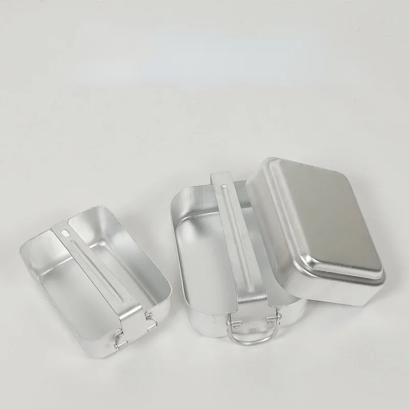야외용 알루미늄 캠핑 조리기구 세트(뚜껑 포함) 군용식 - Camping Cooking Gear Set 리뷰 및 가격