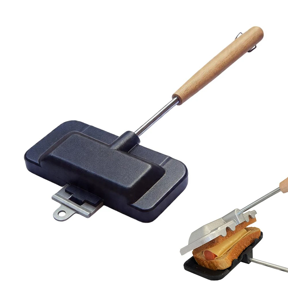 가스레인지용 잠금 손잡이가 있는 논스틱 알루미늄 샌드위 - Camping Cooking Utensil Roll 리뷰 및 가격