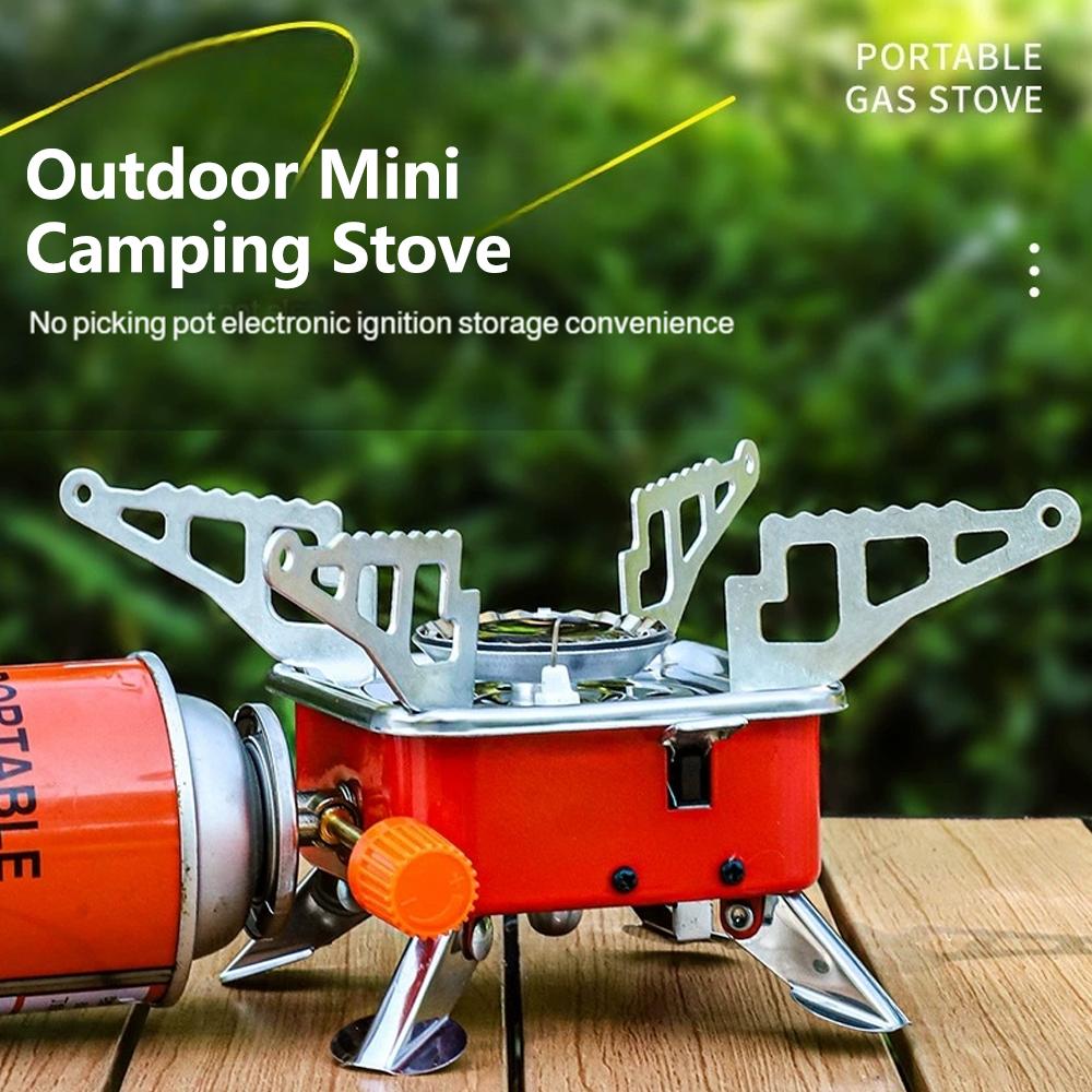 휴대용 접이식 방풍 캠핑 가스 스토브 대형 파워 버너  - Camping Cooking Heater 리뷰 및 가격