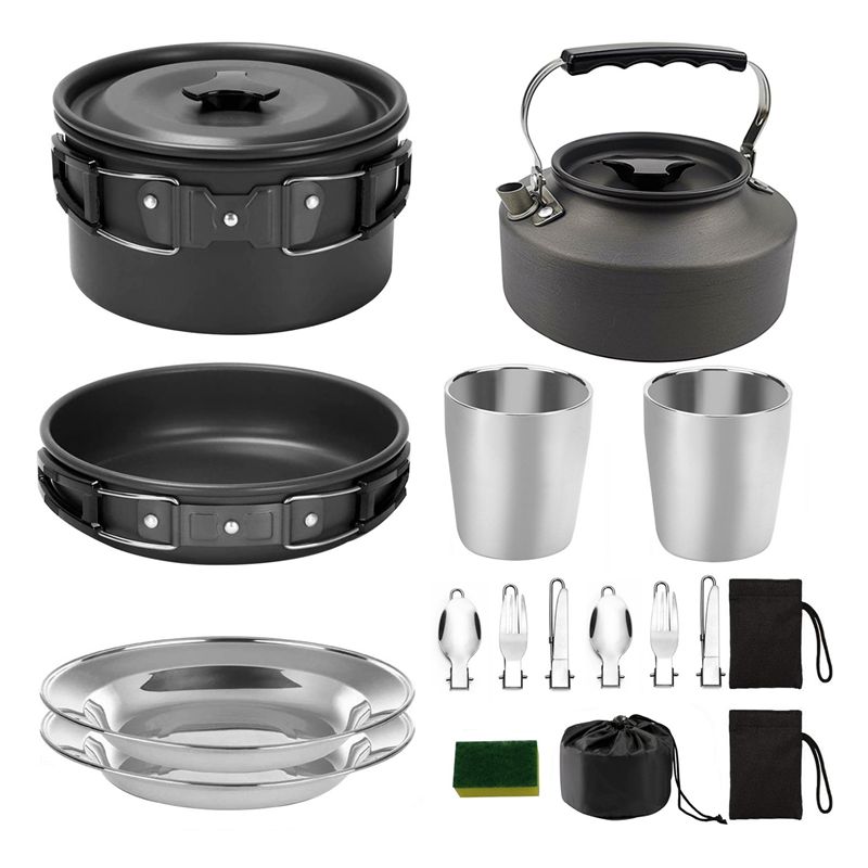 【구매자】캠핑 조리기구 휴대용 냄비 팬 컵 티포트 세트 - Camping Cooking Cup 리뷰 및 가격