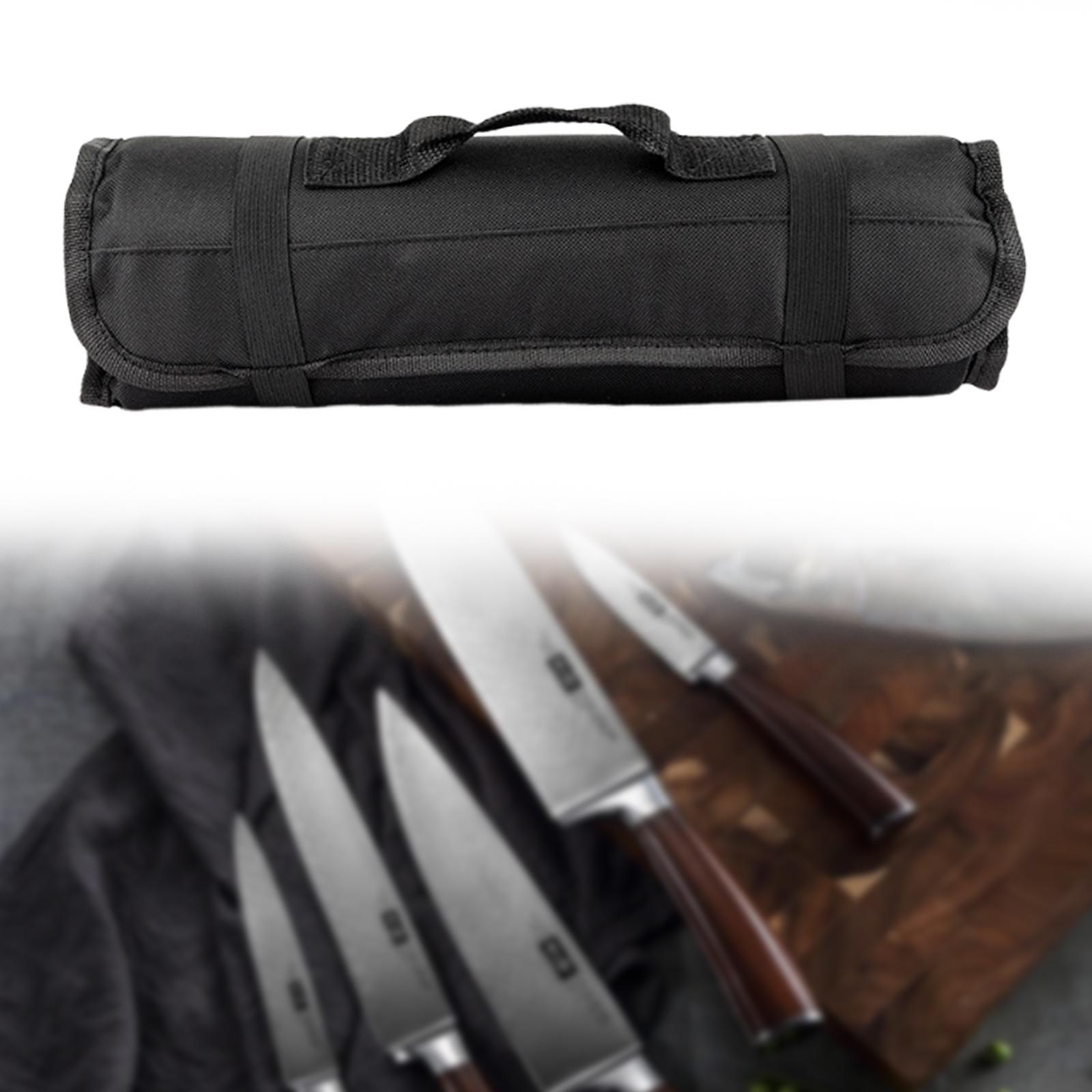 요리사용 칼 가방 롤 옥스포드 천 내구성 있는 보관 케 - Camping Cooking Utensil Roll 리뷰 및 가격