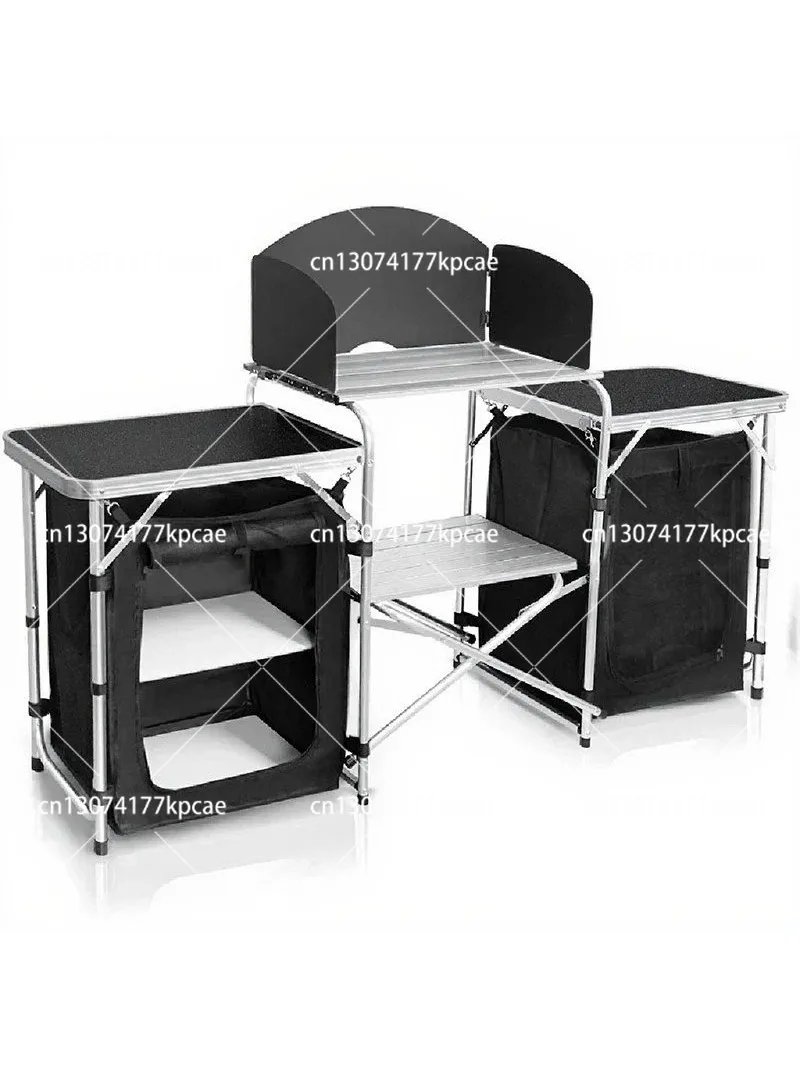 경량 알루미늄 야외 캠핑 접이식 테이블 (대형 수납 정 - Camping Cooking Table With Storage 리뷰 및 가격