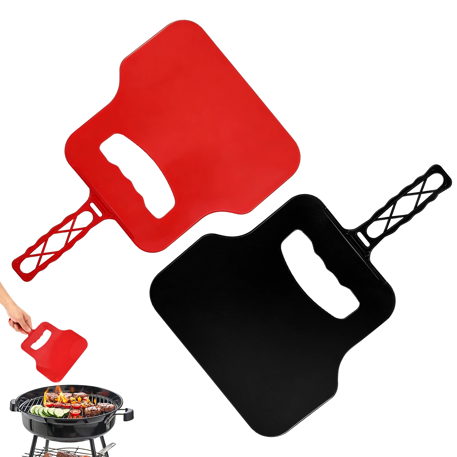 수동 바람 발생기 플라스틱 손부채 휴대용 불쏘시개 야외 - Camping Cooking Griddle 리뷰 및 가격
