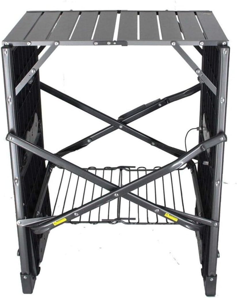 슬림형 접이식 휴대용 캠핑 키친 테이블, 내열 상판,  - Camping Cooking Table With Storage 리뷰 및 가격