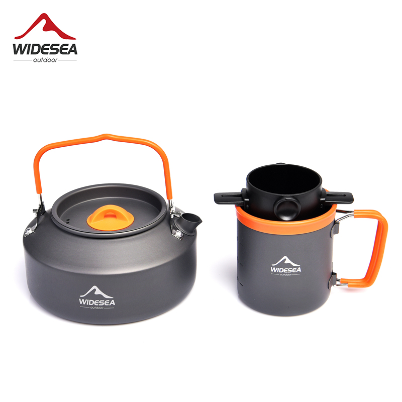 Widesea 캠핑 커피 조리기구 세트, 야외 식기 장 - Camping Cooking Cup 리뷰 및 가격