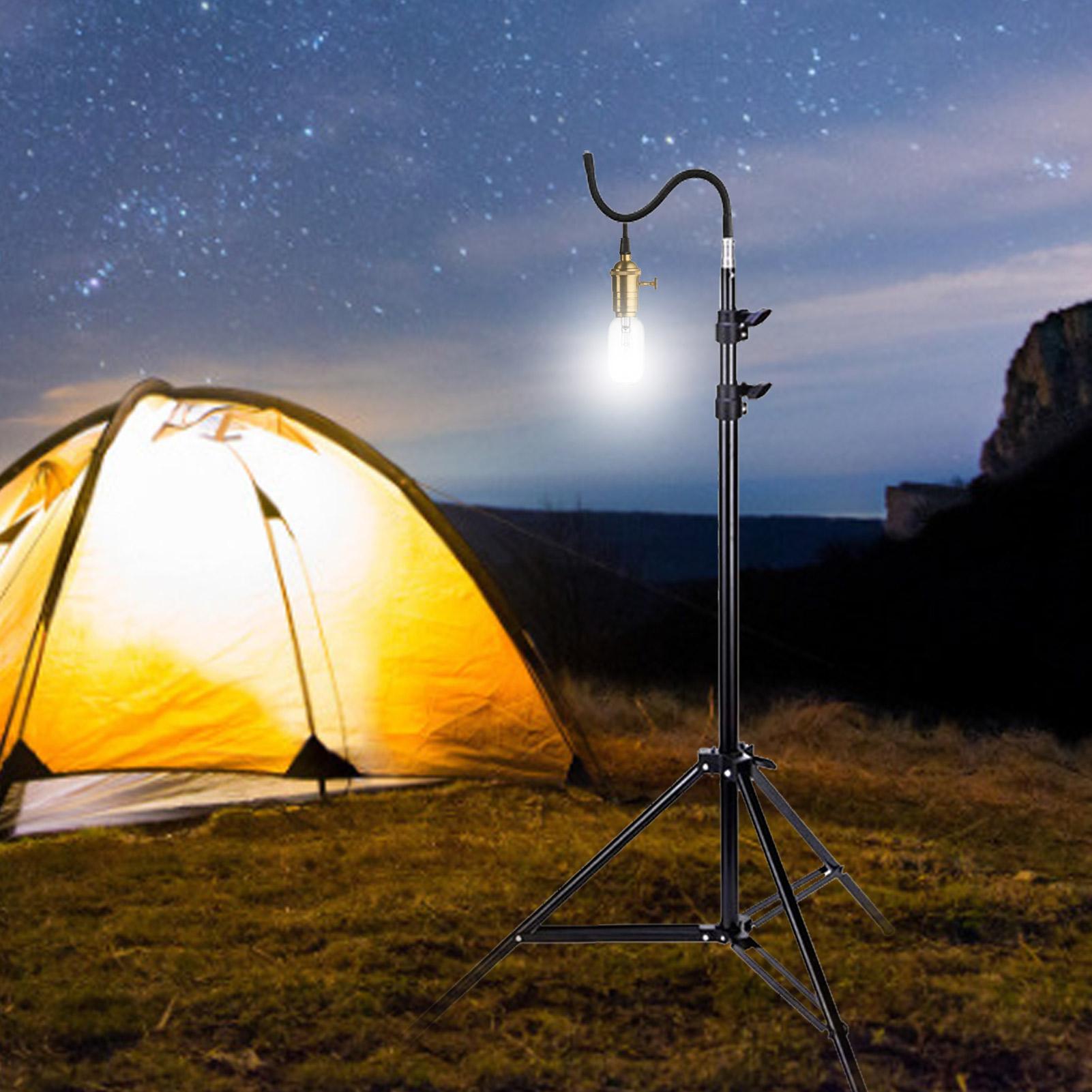 2m 캠핑라이트 스탠드 접이식 텔레스코핑 삼각대 조절  - Camping Cooking Tripod 리뷰 및 가격