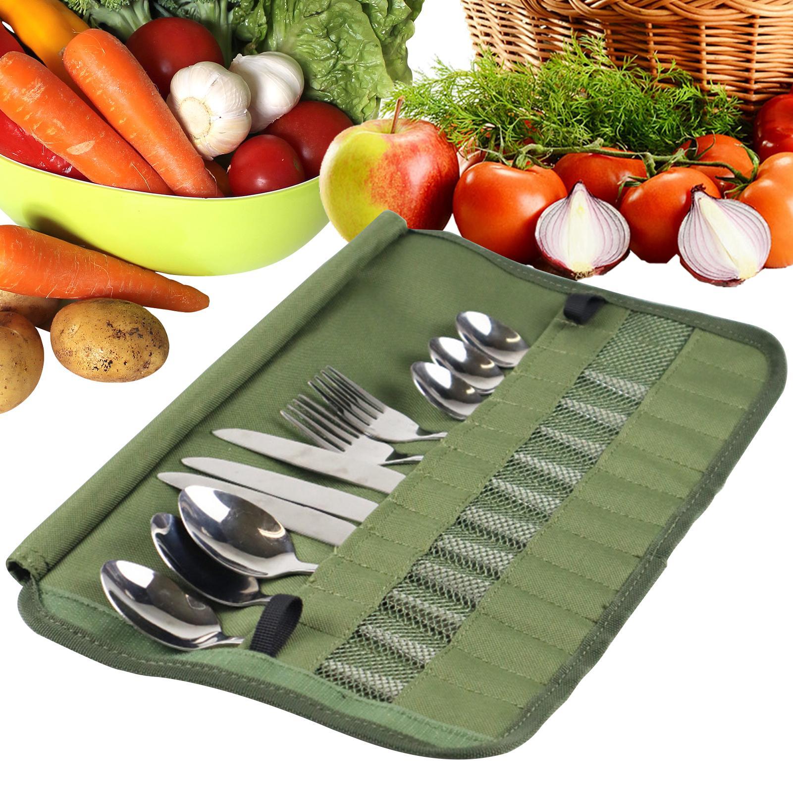 캠핑 식기류 롤백 주방 조리기구 세트 여행용 정리함 다 - Camping Cooking Utensil Roll 리뷰 및 가격
