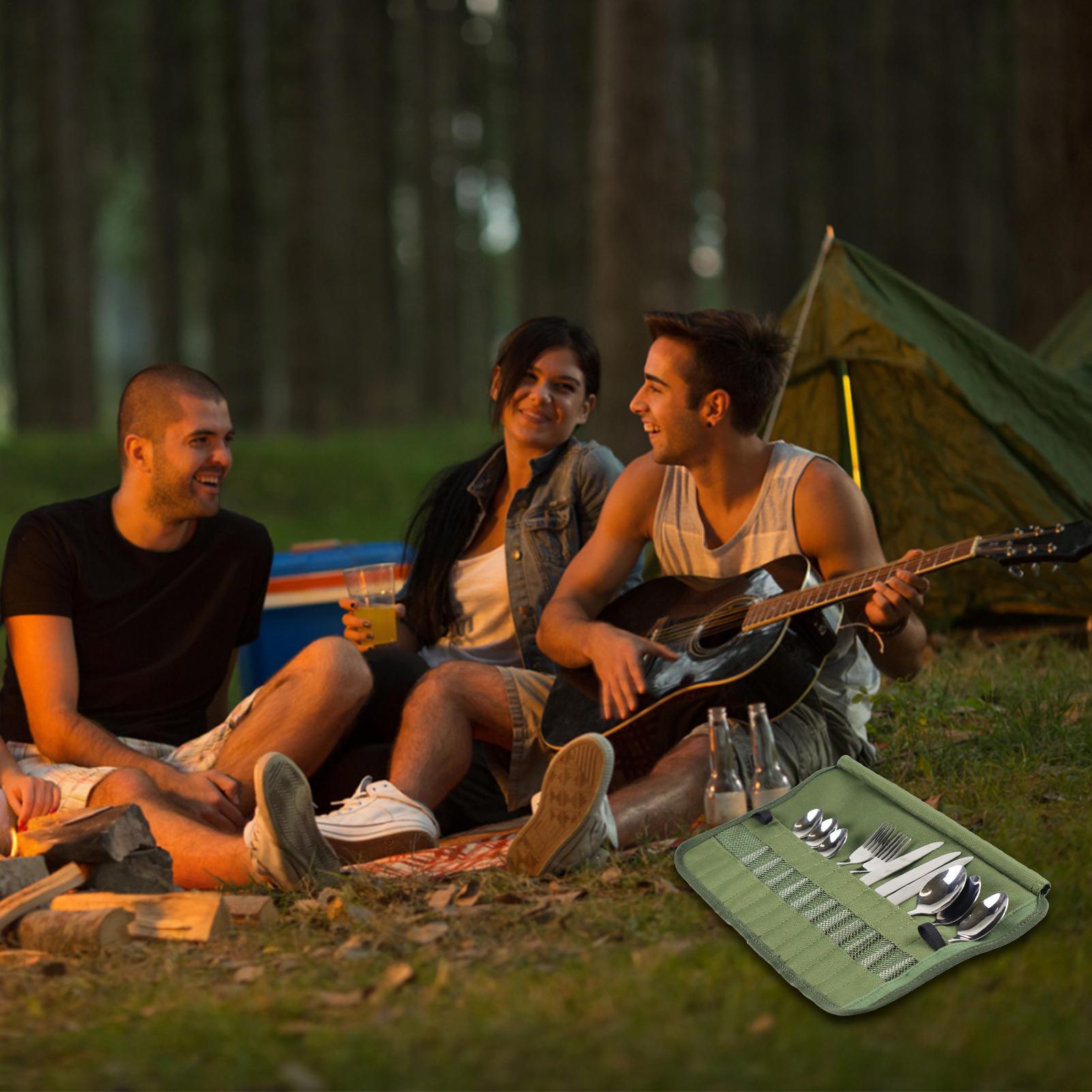 캠핑 식기류 롤백 주방 조리기구 세트 여행용 정리함 다 - Camping Cooking Utensil Roll 리뷰 및 가격