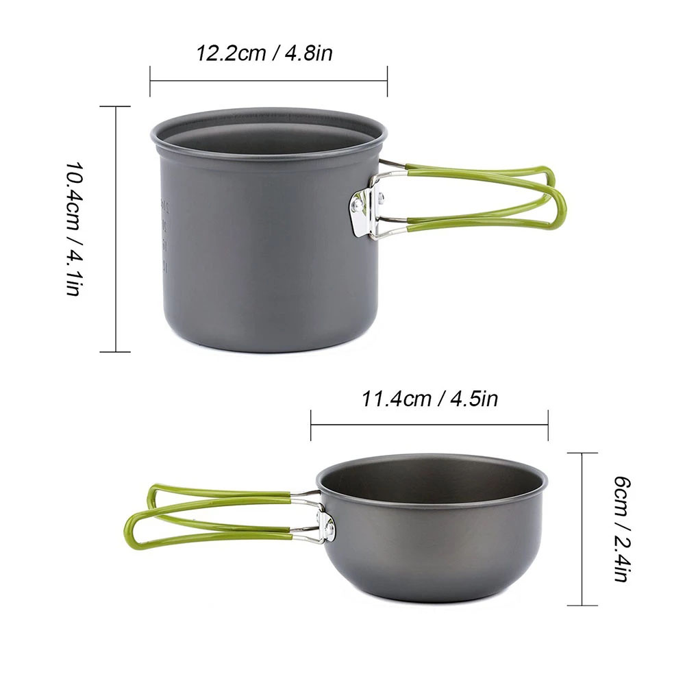 캠핑 조리기구 엉망 키트 초경량 캠핑 냄비 세트 하이킹 - Camping Cooking Essentials 리뷰 및 가격