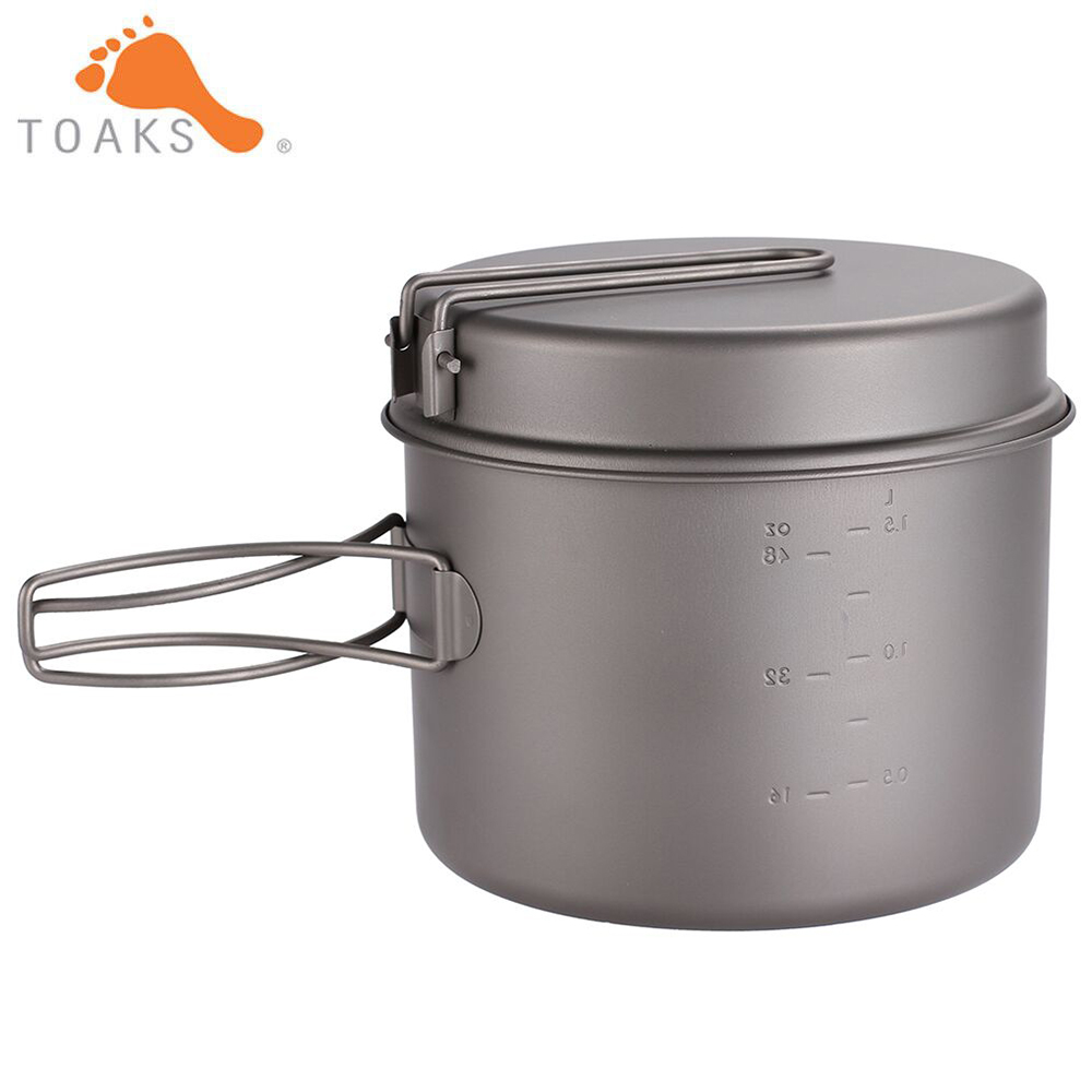 TOAKS 초경량 티타늄 냄비 프라이팬 조리기구 세트, - Camping Cooking Kitchen Set 리뷰 및 가격