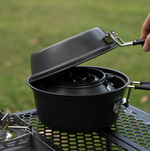 경량 알루미늄 합금 캠핑 조리기구 세트 3종 냄비 프라 - Camping Cooking Gear Set 리뷰 및 가격