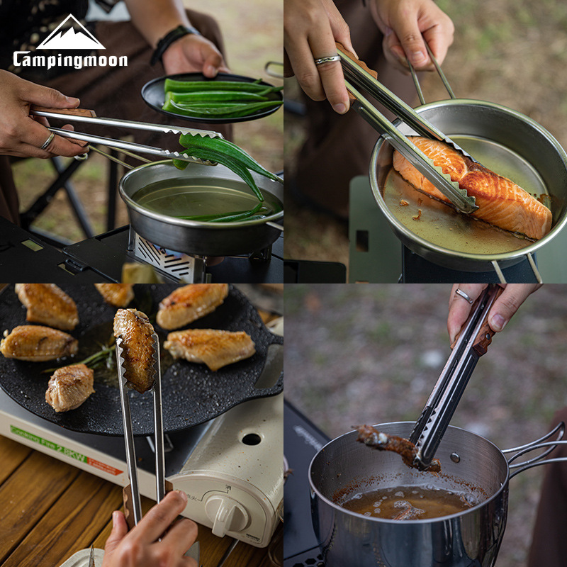 야외 캠핑 주방 조리기구 서빙 집게 바베큐 클립 클램프 - Camping Cooking Books 리뷰 및 가격