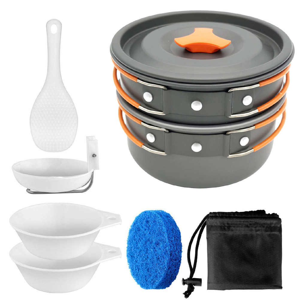 1세트 야외용 조리 세트 휴대용 캠핑 조리기구 2-3인 - Camping Cooking Materials 리뷰 및 가격