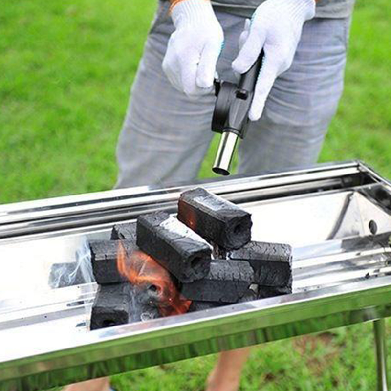 바베큐 팬 에어 블로워 빠른 불쏘시개 휴대용 수동 핸드 - Camping Cooking Griddle 리뷰 및 가격