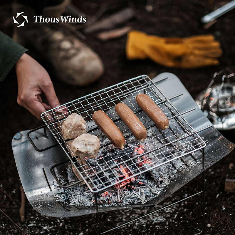 Thous Winds 휴대용 미니 캠핑 우드 스토브,  - Camping Cooking Grate 리뷰 및 가격