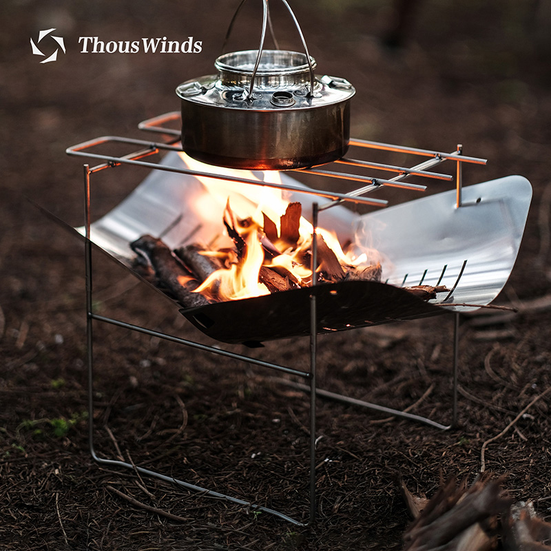 Thous Winds 휴대용 미니 캠핑 우드 스토브,  - Camping Cooking Grate 리뷰 및 가격