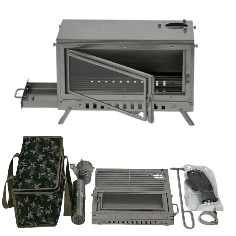 장작 난로 텐트 스토브 접이식 휴대용 화로 나무 난로  - Camping Cooking Grate 리뷰 및 가격