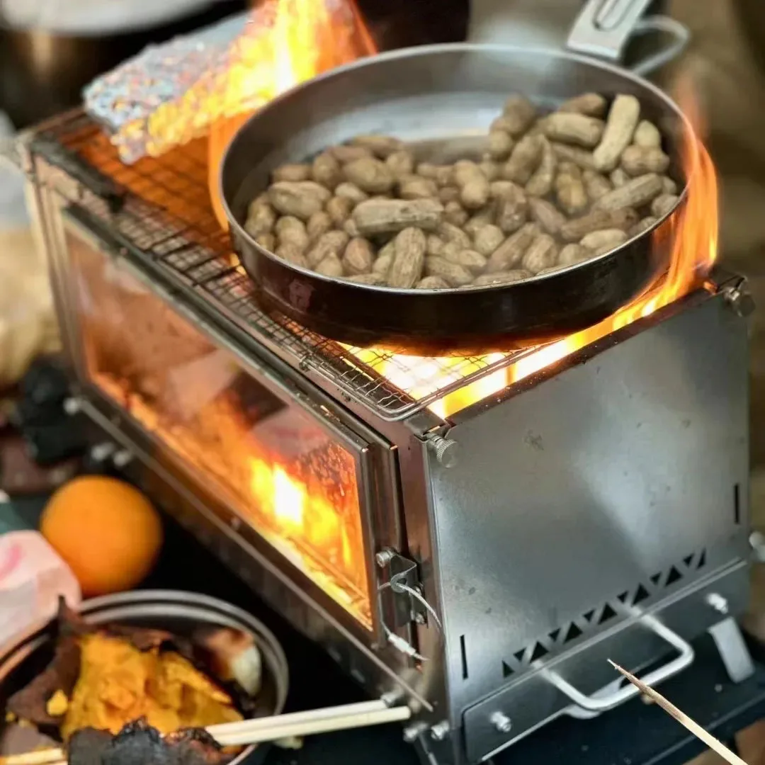 장작 난로 텐트 스토브 접이식 휴대용 화로 나무 난로  - Camping Cooking Grate 리뷰 및 가격