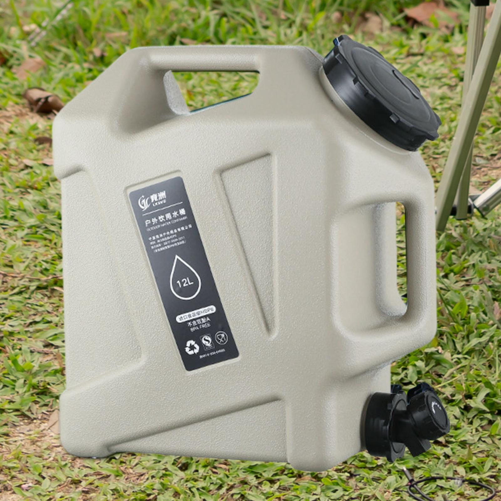 캠핑 물통 PE 소재 휴대용 접이식 물통 손잡이 포함  - Camping Cooking Materials 리뷰 및 가격