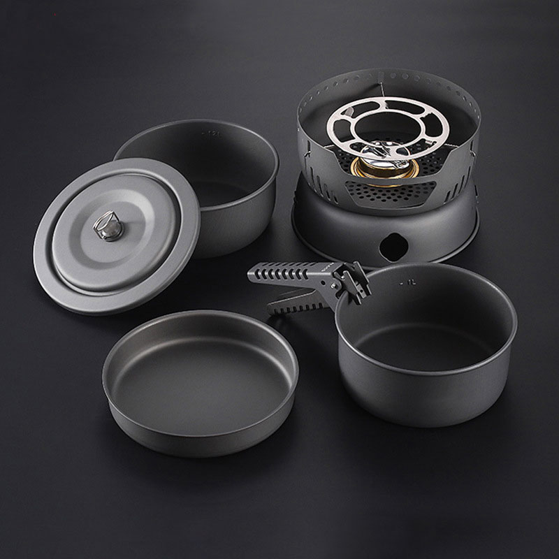 2-4인용 요리 세트 10피스 세트, 캠핑 조리기구 야 - Camping Cooking Materials 리뷰 및 가격