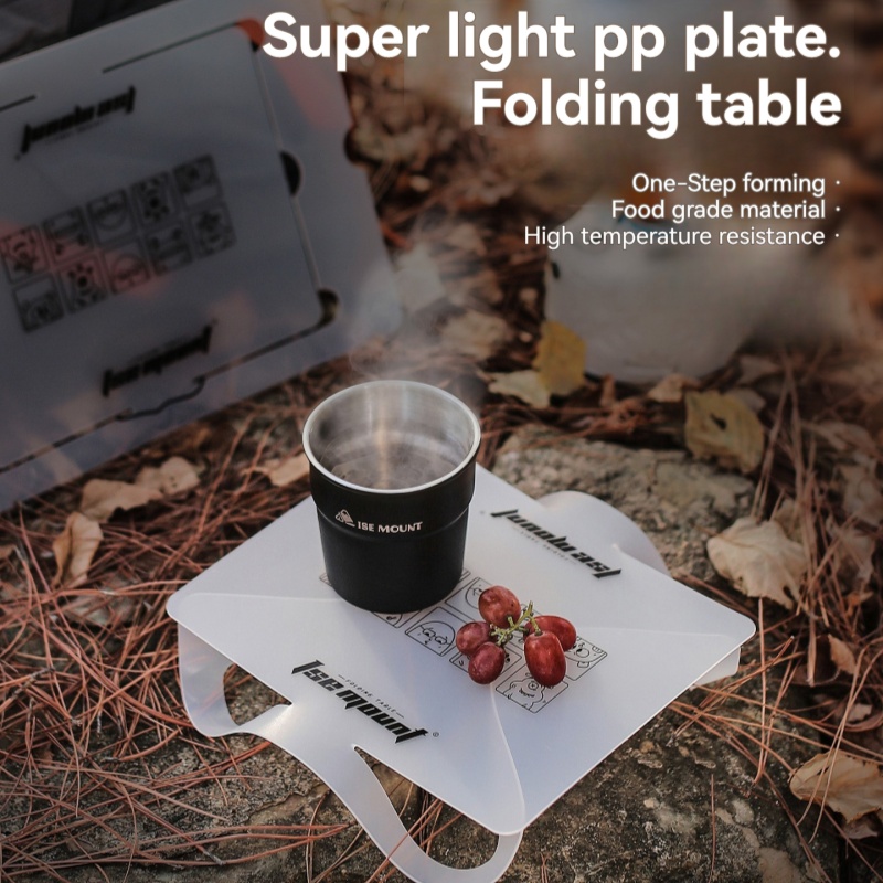 야외용 PP 보드 접이식 테이블 캠핑용 고온 저항 소형 - Camping Cooking Materials 리뷰 및 가격