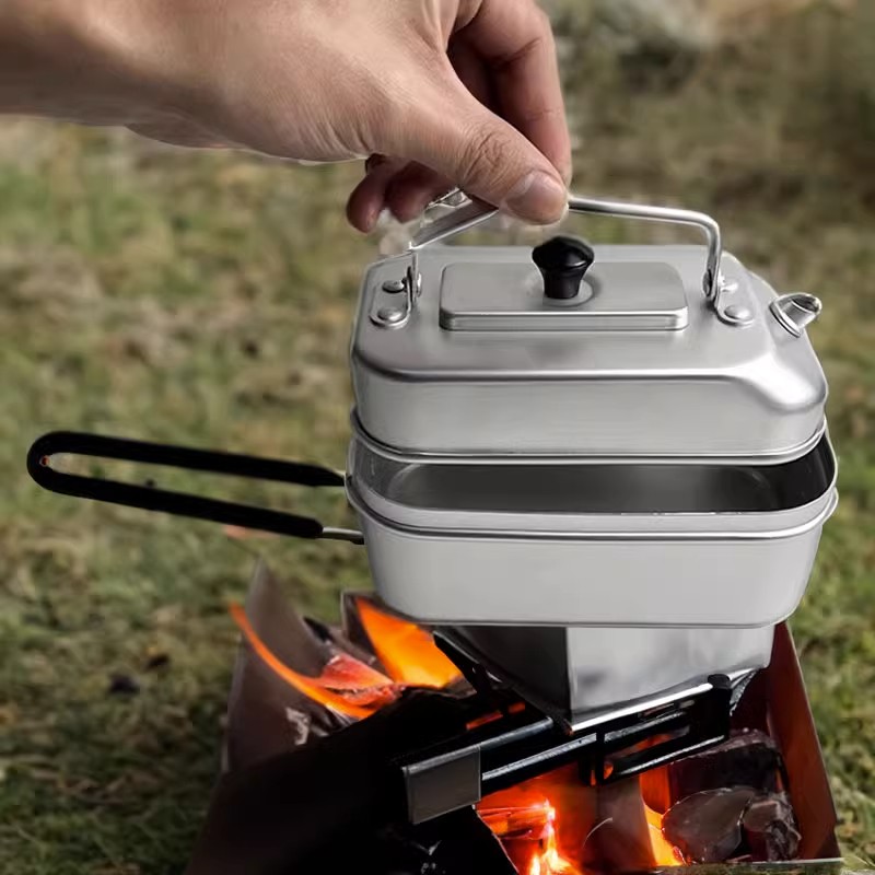 초경량 휴대용 피크닉 캠핑 관광 주전자, 티팟 커피 포 - Camping Cooking Gear Set 리뷰 및 가격