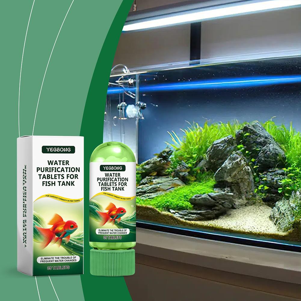 정수 정화제 친환경 수족관 정수기 속효성 어항 청소액  - Water Purification Tablet 리뷰 및 가격
