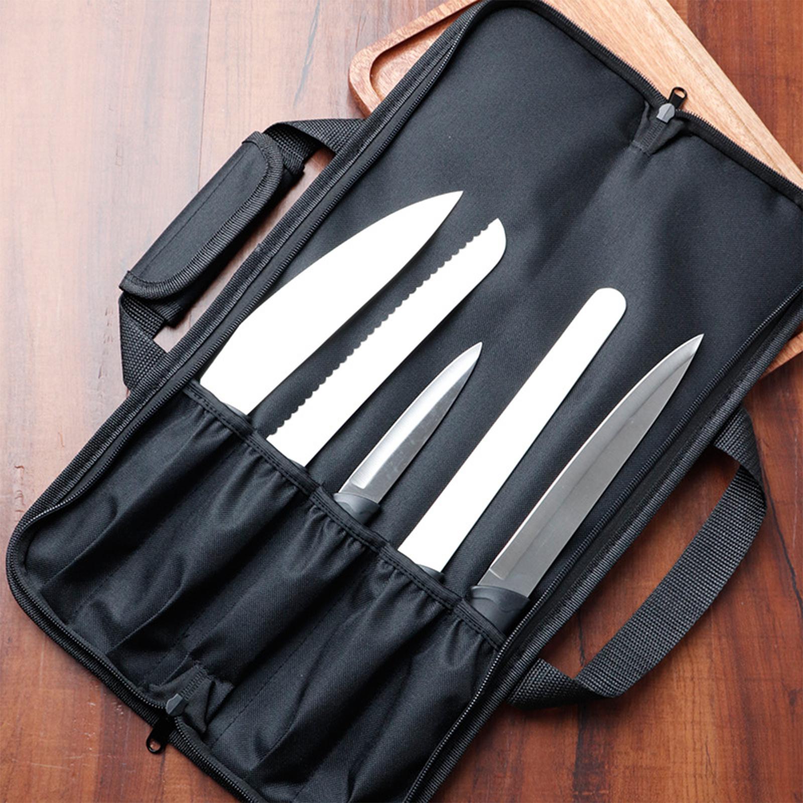 셰프 나이프 보관 가방 옥스포드 롤업 오거나이저 5포켓 - Camping Cooking Utensil Roll 리뷰 및 가격