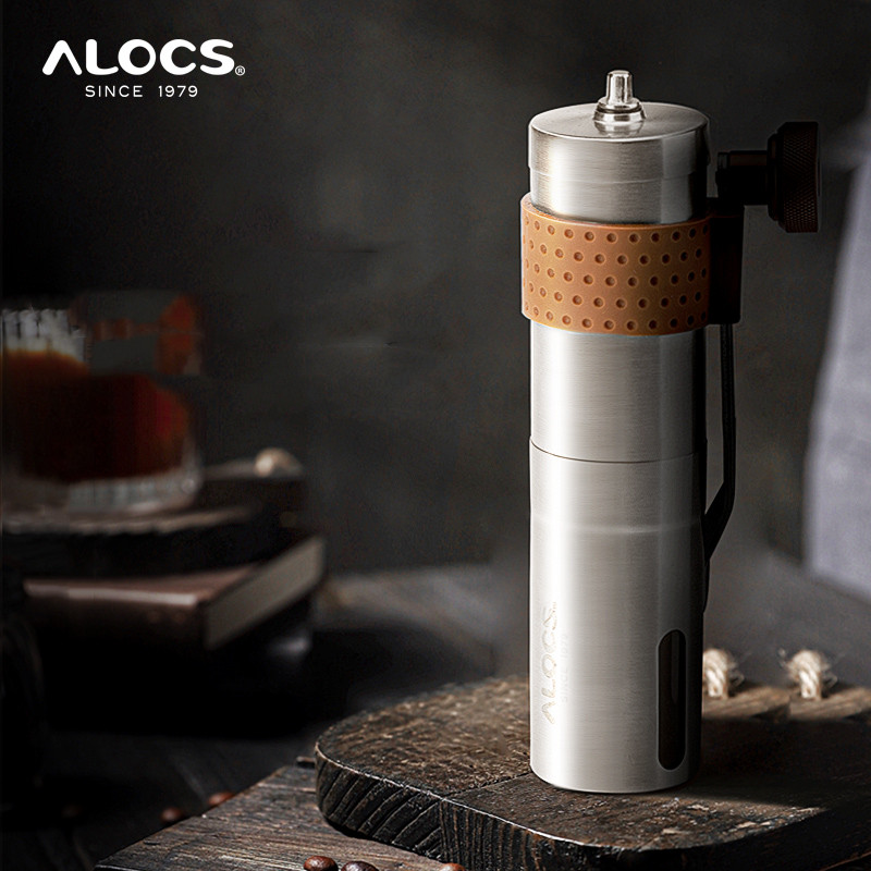 야외 캠핑 핸드 콩 그라인더 ALOCS 스테인레스 스틸 - Camping Cooking Set With Bag 리뷰 및 가격