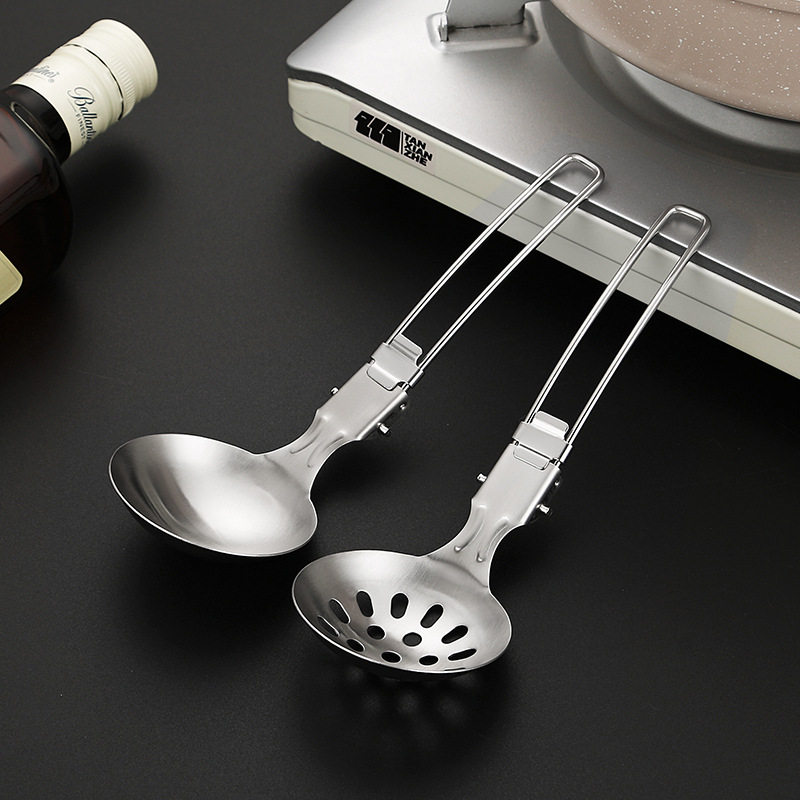 4PCS 야외 접이식 주방기구 세트 캠핑 여행 휴대용  - Camping Cooking Bundle 리뷰 및 가격