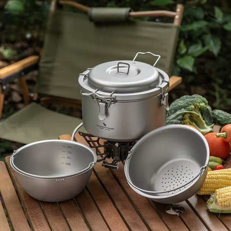 쿠커 야외 캠핑용 냄비 수프 냄비 스튜 냄비 밥솥 대용 - Camping Cooking Rice 리뷰 및 가격