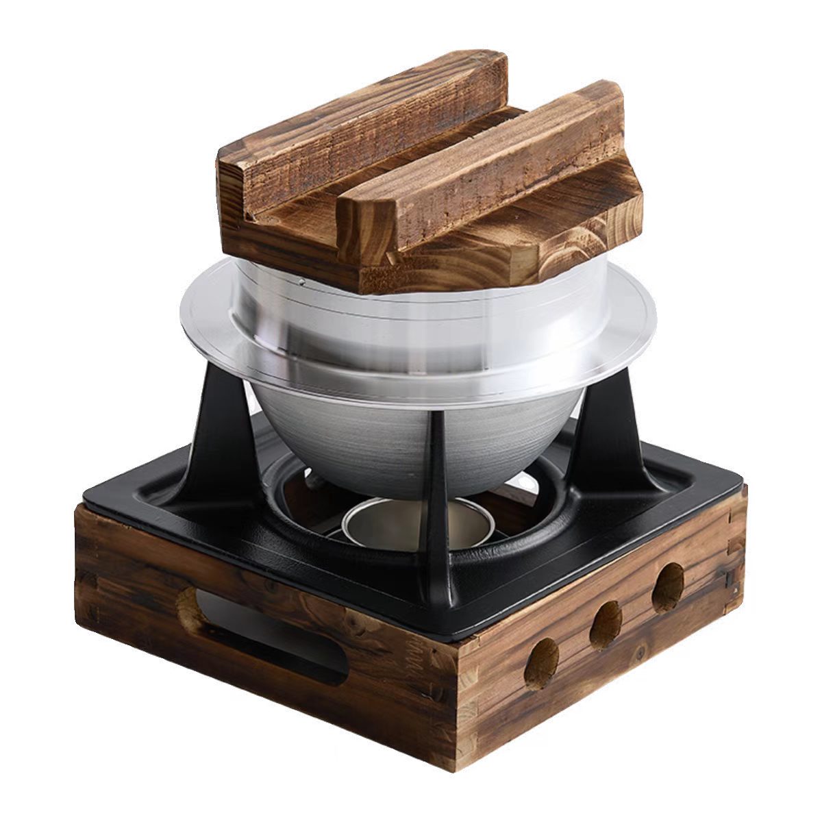 일본식 우롱솥 알코올 스토브 밥솥 캠핑 야외 밥솥 휴대 - Camping Cooking Rice 리뷰 및 가격