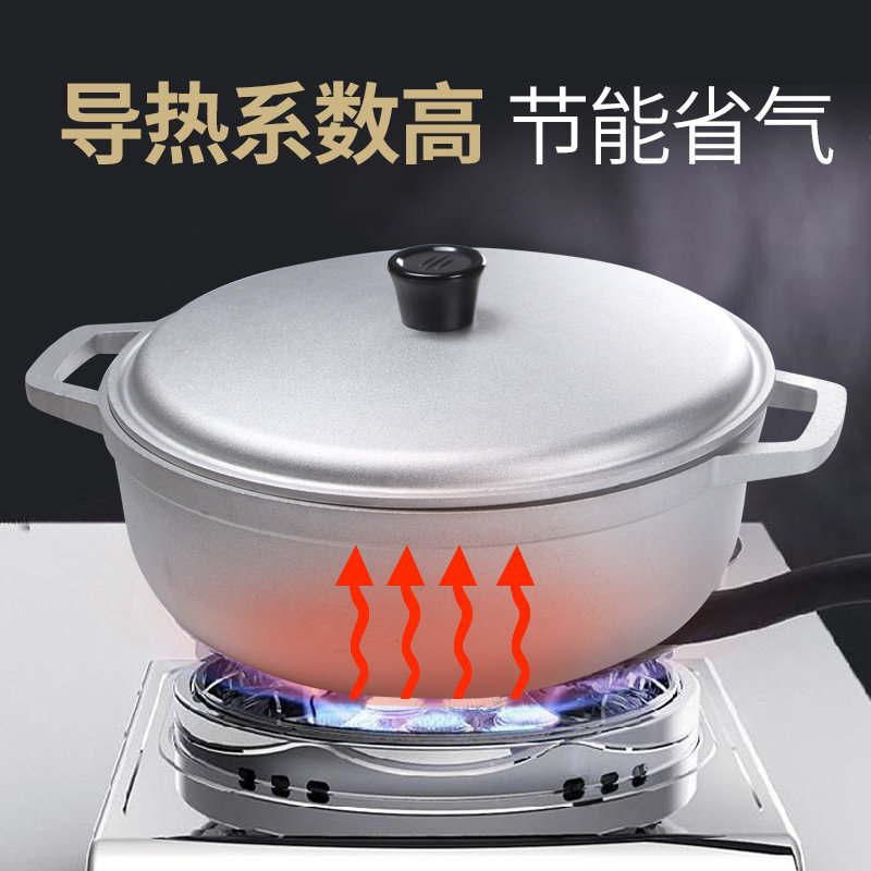 가스레인지용 소형 두꺼운 알루미늄 냄비, 국, 스튜,  - Camping Cooking Rice 리뷰 및 가격