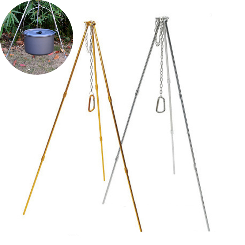 야외 캠핑 삼각대, 내구성, 휴대용, 피크닉 요리, 걸 - Camping Cooking Set With Bag 리뷰 및 가격
