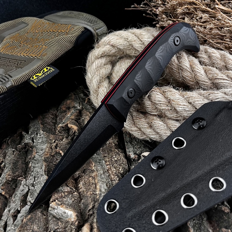 수제 G10 핸들 아웃도어 캠핑용 내구성 있는 직선 나 - Camping Cooking Essentials 리뷰 및 가격