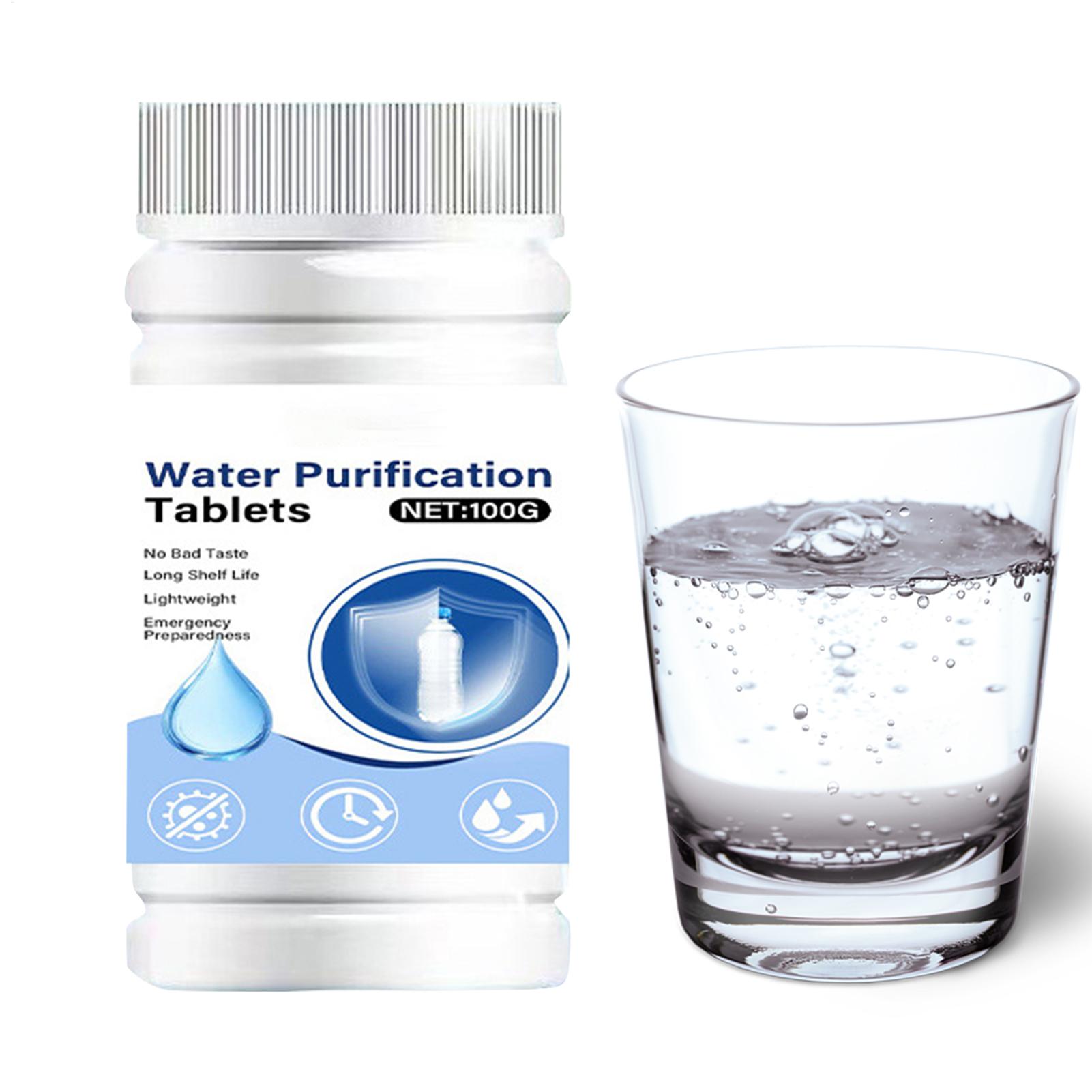 빠르게 용해되는 휴대용 정수 정제, 캠핑, 하이킹, 배 - Water Purification Tablet 리뷰 및 가격