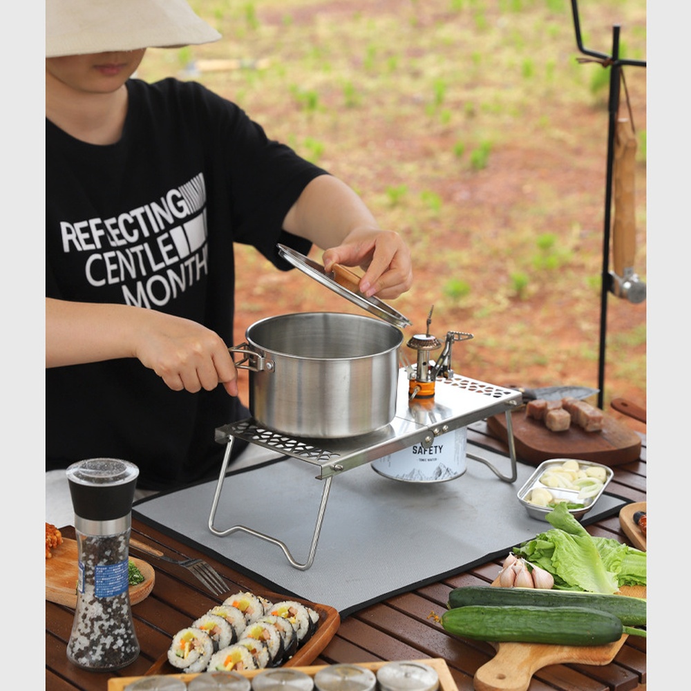 야외 캠핑 화덕 바베큐 그릴 보호 패드용 내열 방화 매 - Camping Cooking Fire Pit 리뷰 및 가격