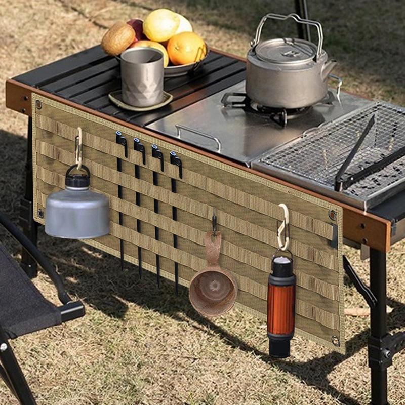 캠핑 주최자 캐노피 정리함 캠핑 조리 기구, 효율적인  - Camping Cooking Utensil Roll 리뷰 및 가격