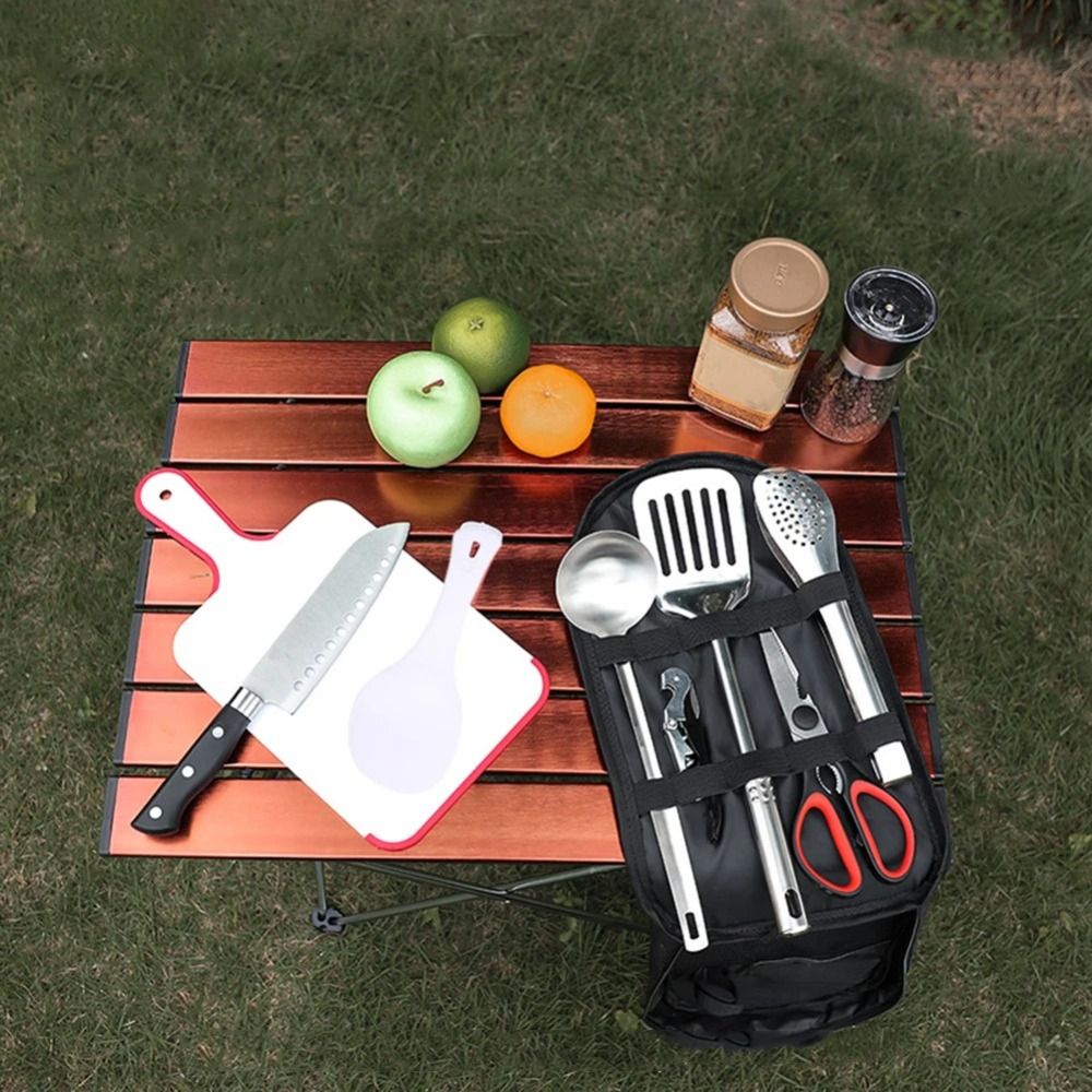 2024 피크닉기구 세트 보관 가방 하이킹 캠핑 바베큐 - Camping Cooking Books 리뷰 및 가격
