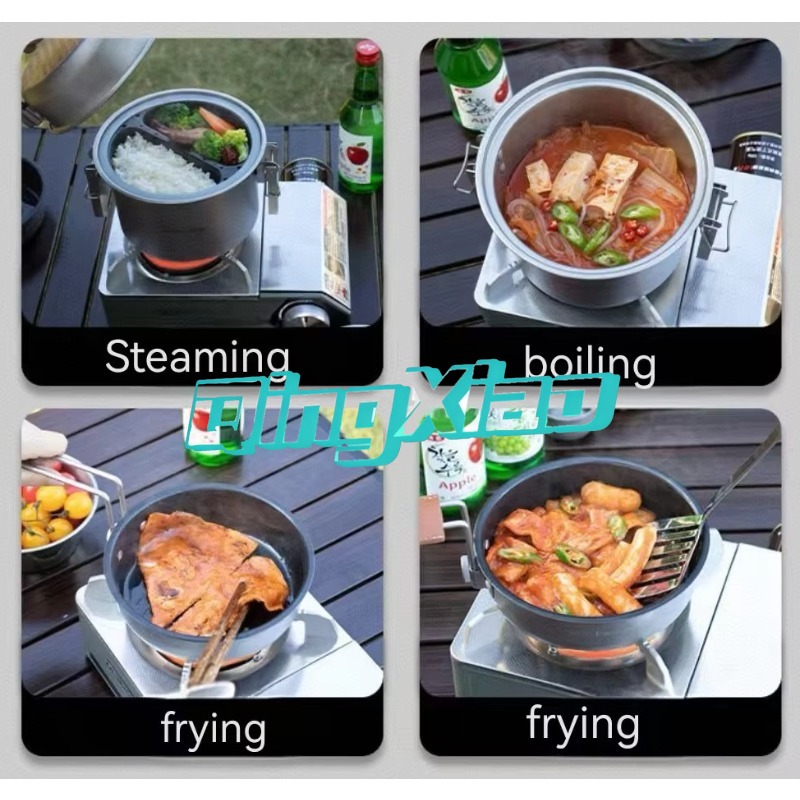 야외용 304 스테인리스 스틸 다기능 캠핑 조리기구,  - Camping Cooking Rice 리뷰 및 가격