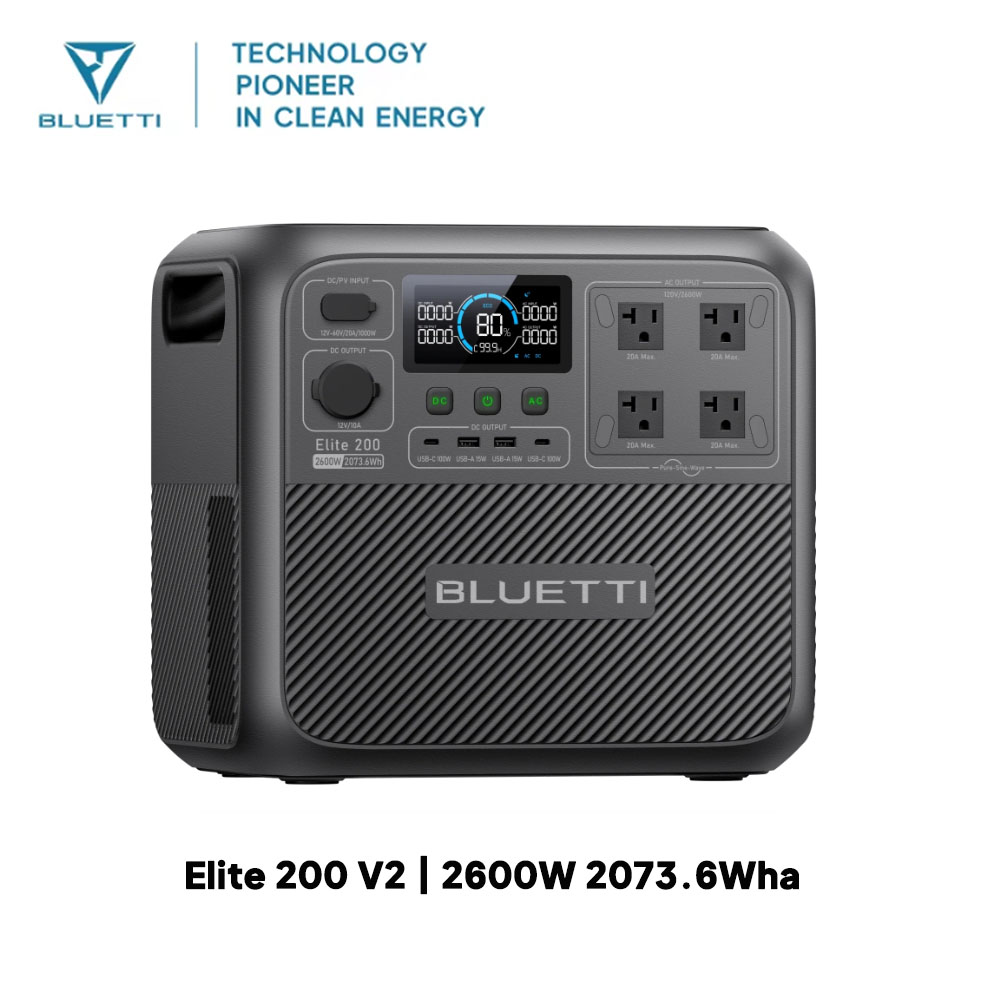 【리뉴얼】BLUETTI Elite 200 V2 휴대용  - Camping Cooking Heater 리뷰 및 가격