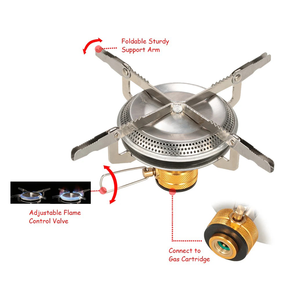 야외 캠핑 가스 스토브 하이킹 배낭 피크닉 요리 스토브 - Camping Cooking Heater 리뷰 및 가격