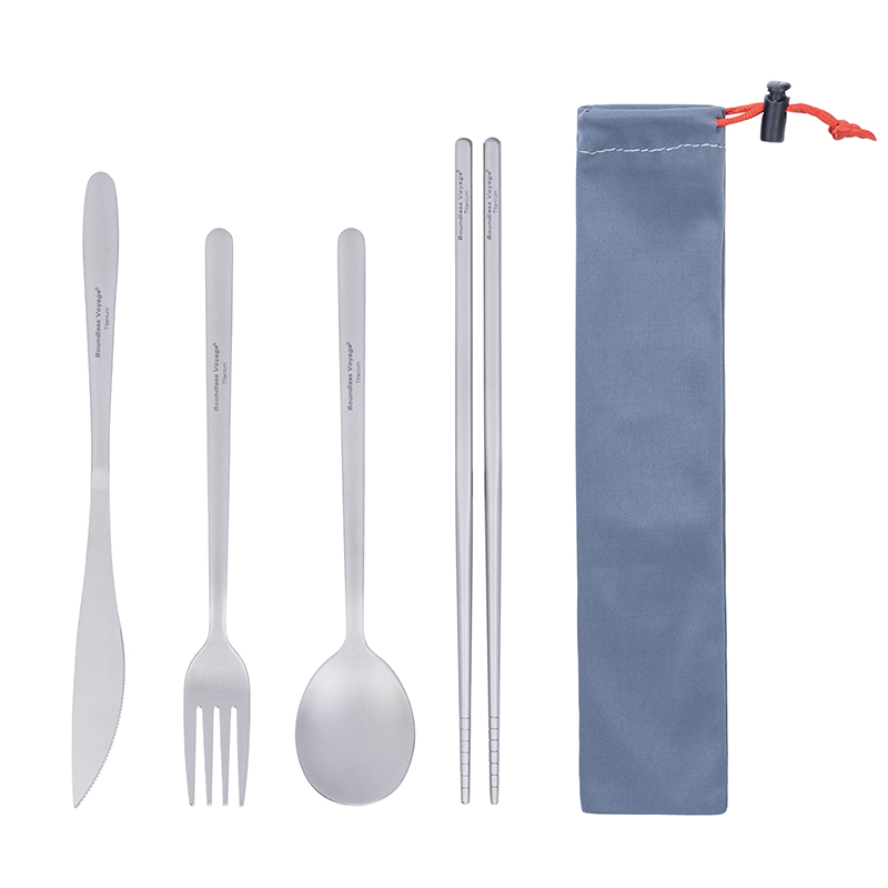Boundless Voyage 티타늄 디너 세트, 캠핑 - Camping Cooking And Cutlery Set 리뷰 및 가격